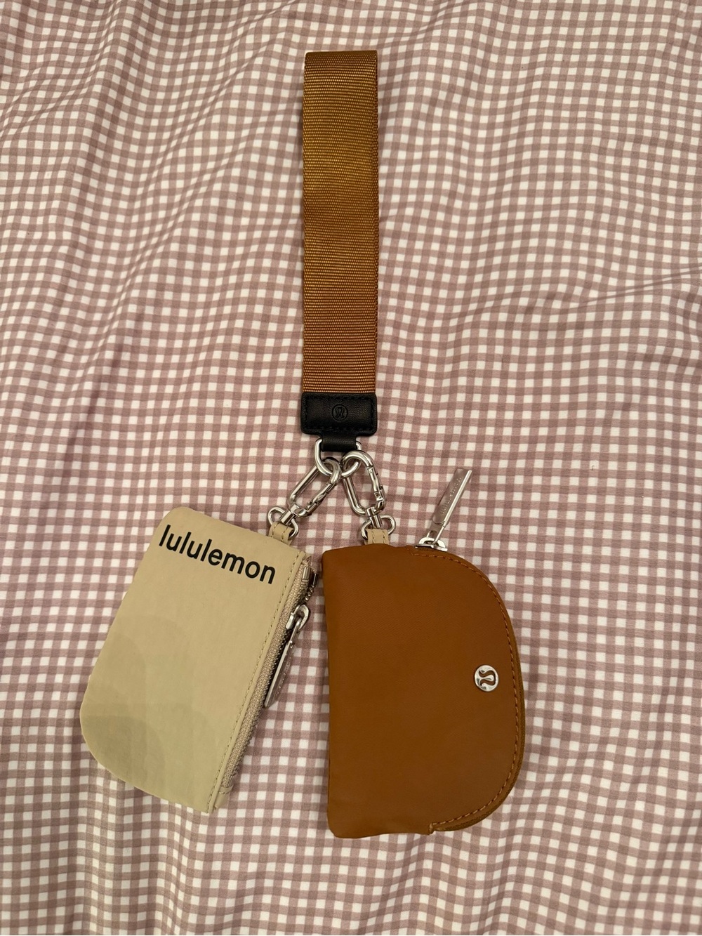 Lululemon Wristlet Set Keychain & Pouches